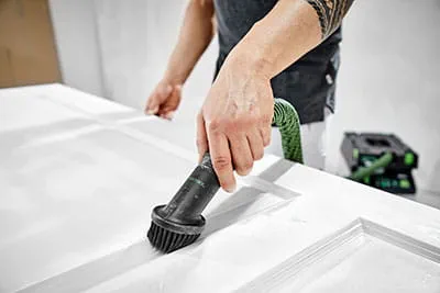 Aspiración con el sistema móvil de aspiración CT MIDI de Festool