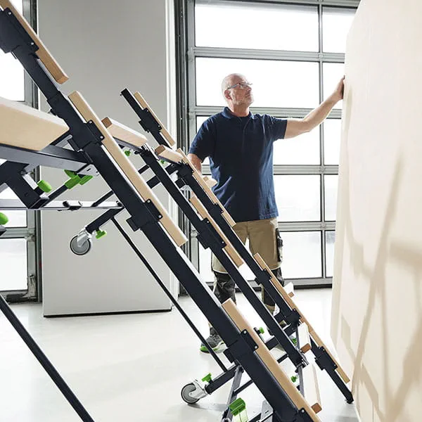 La mesa de serrar móvil STM 1800 de Festool