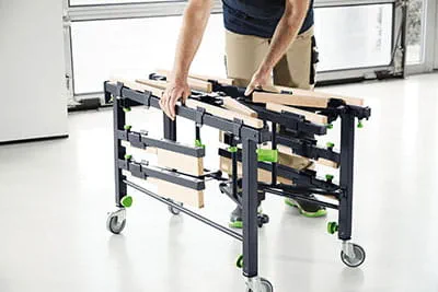 La mesa de serrar móvil STM 1800 de Festool