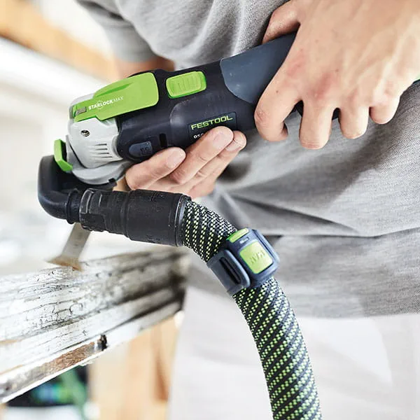 La Vecturo OSC18 de Festool en acción