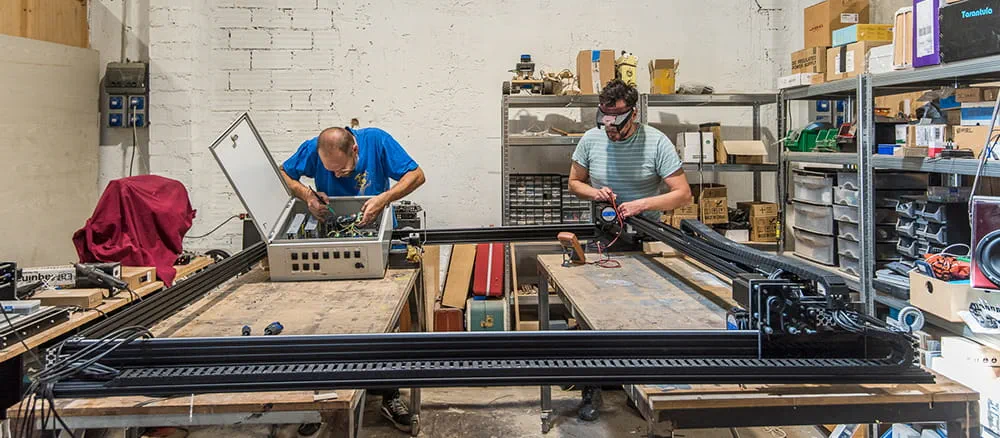 El Maker Space es un taller abierto a todo el mundo.